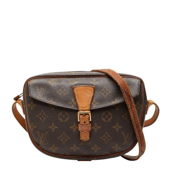 Louis Vuitton Monogram Genefille PM Brown Leather